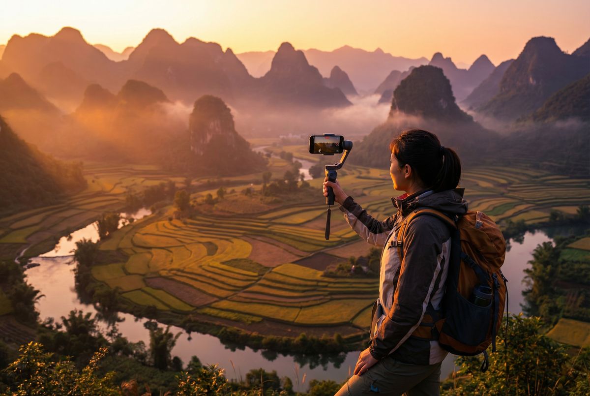 蘑菇视频旅行记录场景 - 分享生活视频